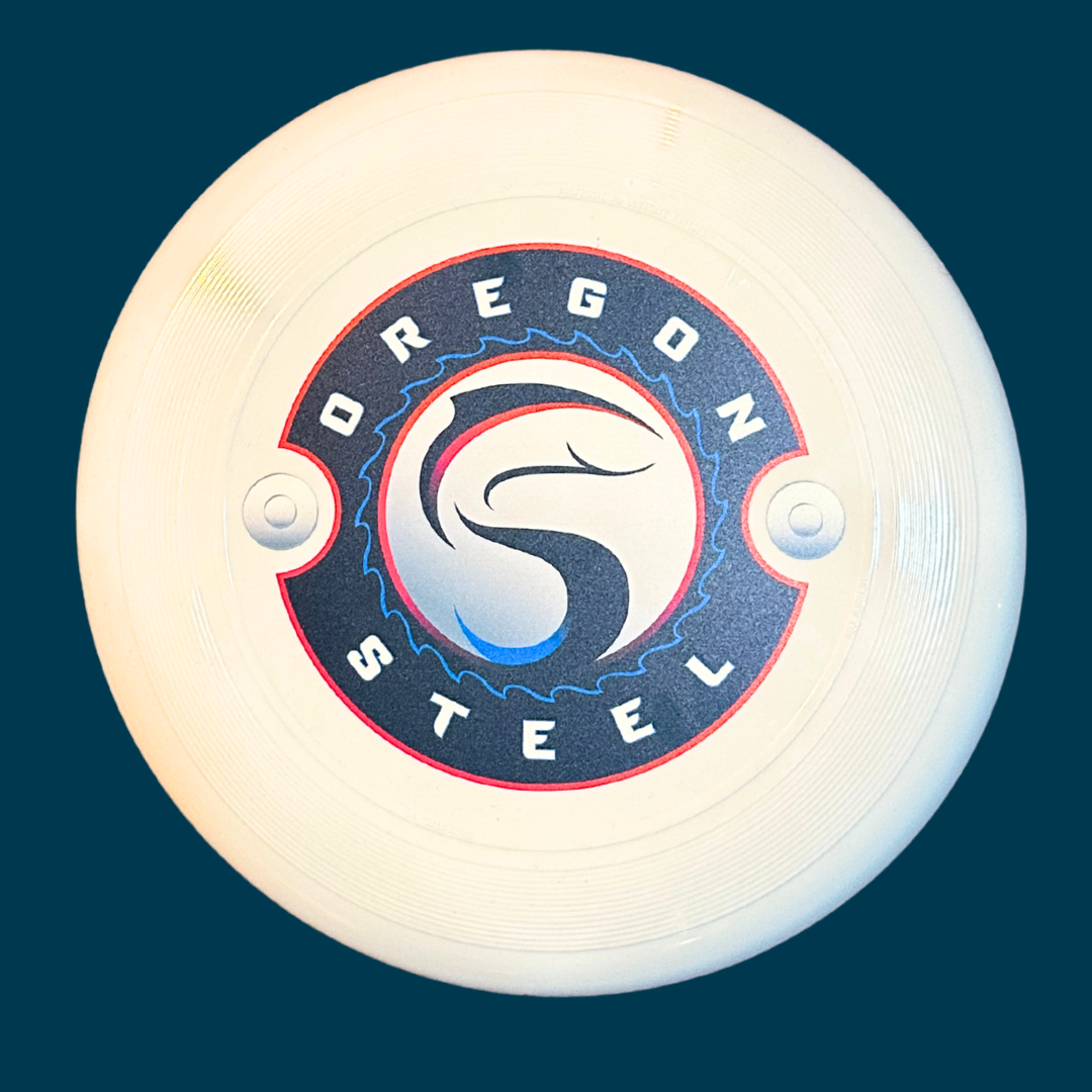 Oregon Steel Frisbee® (Pro Frisbee®) - Logo Stamped