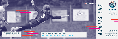 6. May 31st_Oregon Steel vs Salt Lake Shred May 31st 6pm